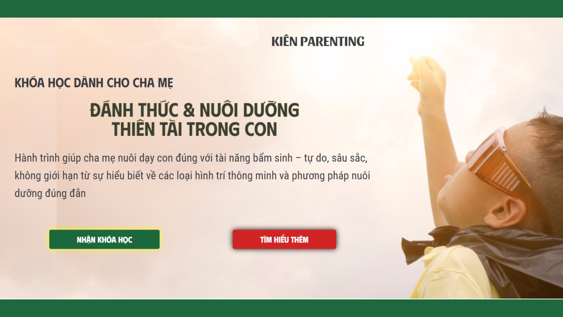 Nuôi dưỡng thiên tài