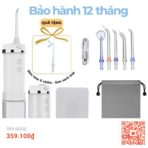 tăm nước vệ sinh răng miệng